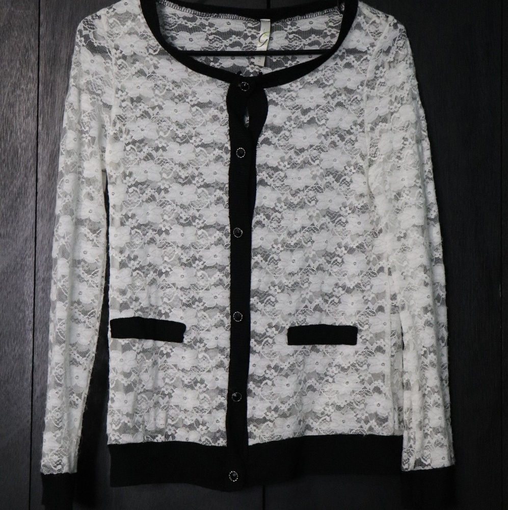 Lace cardigan
